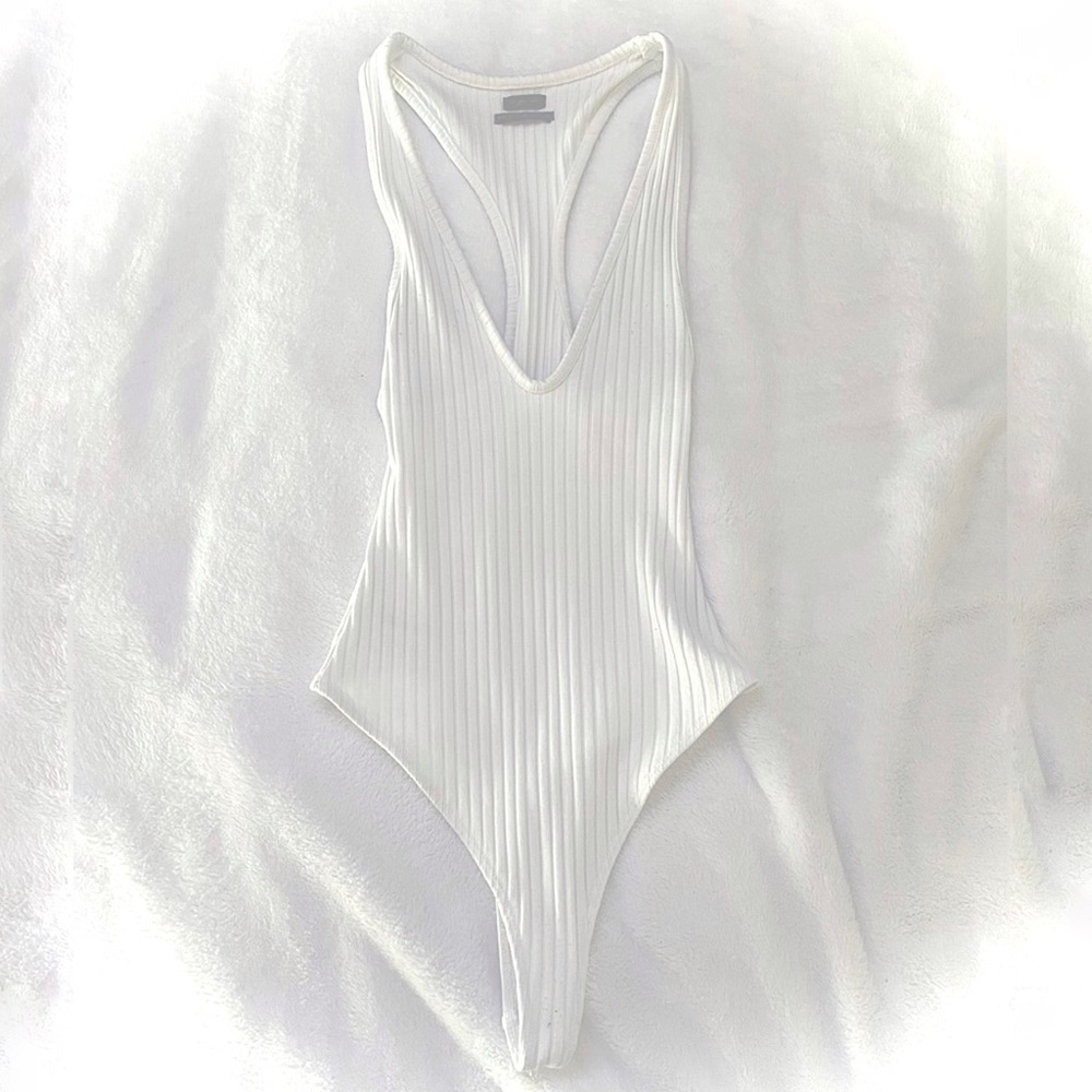 Out From Under V-Neck Plunge Bodysuit